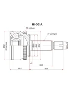 ���� �������� KIA SOUL 08- AT SAT MI301A MI301A ����