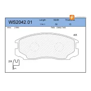 ������� ��������� �������� Jeenice, �������� �� ��� (4 ��), ���. WS2042.01 WS204201 ����