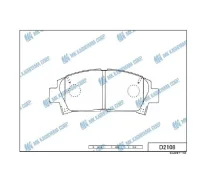 ������� ��������� �������� D-2108H ��� Toyota �������� ������������� MK Kashiyama ������ 04465-20230 04465-20250 04465-2B020 04491-2B030 04491-2B070 D...