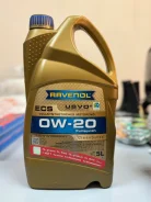 Ravenol ECS. 0W-20, �������������, 5��. ����