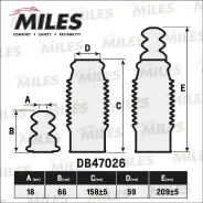 ������� ������ � ���������� BMW E34, Hyundai Accent II, Toyota Corolla E1, Mazda Familia (D=18) DB47026 ����