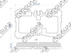��������� ������� TG4907/PN1833* Ti�GUAR Tiguar TG4907 ����
