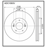 ���� ��������� | ����� Allied Nippon, ���. ADC1093V ADC1093V ����