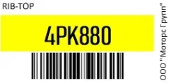 ������ ���������� Rib-Top 4PK880 4PK880 ����