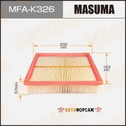 ��������� ������ A2520 Masuma LHD Hyundai/ Sonata NF (-SEP 2006) (2004-)/ V2000 05-07 (1/20) Masuma MFA-K326 Masuma MFAK326 ����