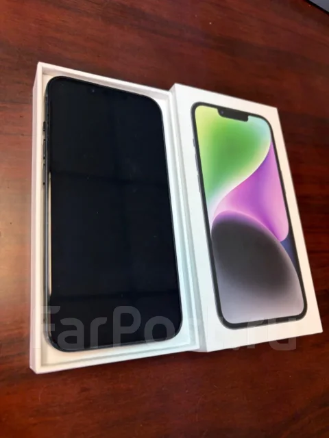 Apple iPhone 14. �/�, 256 ��, ������, 4G LTE, NFC, ������� �������, ������������ ������� ����