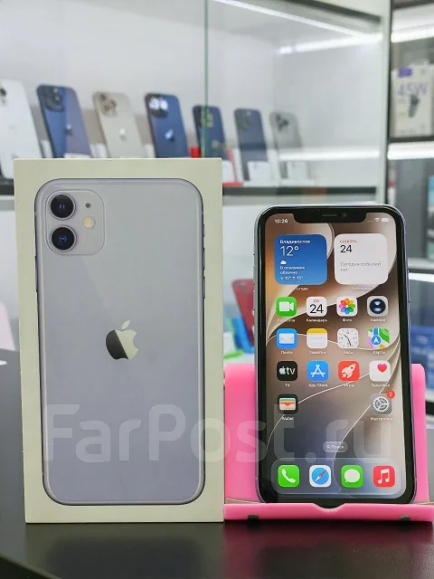 Apple iPhone 11. �/�, 64 ��, ����������, 3G, 4G LTE, ����������, NFC ����