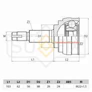 ���� ��������, ����� ����/��� Sufix ST1062 ST1062 ����