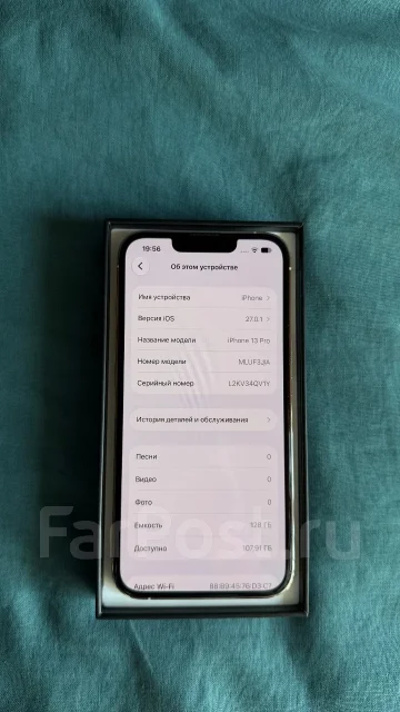 Apple iPhone 13 Pro. �/�, 128 ��, �����, 3G, 4G LTE, 5G, NFC, eSIM, ������� �������, ������������ ������� ����