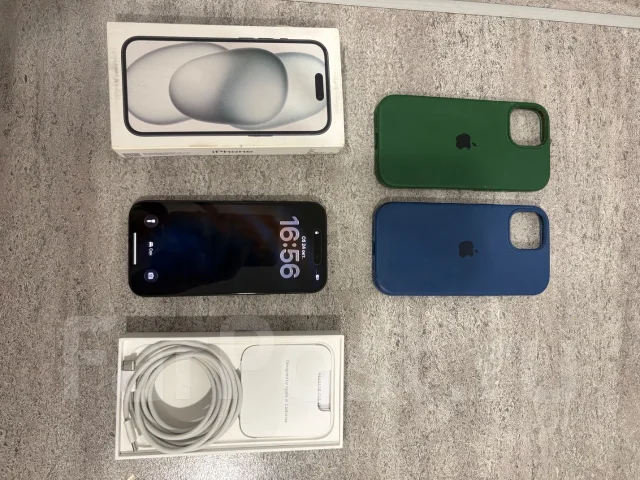 Apple iPhone 15. �/�, 128 ��, ������, 3G, 4G LTE, NFC, eSIM ����