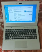 Sony VAIO. 11.6", 1,8����, ��� 6 ��, ���� 128���, WiFi: 1, Bluetooth: 1 ����
