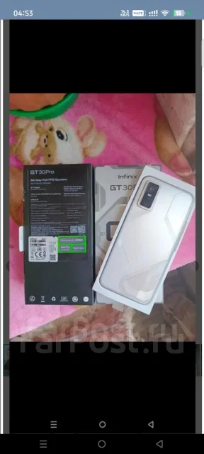 Infinix GT 30 Pro. �/�, 256 ��, 3G, 4G LTE, 5G, Dual-SIM ����