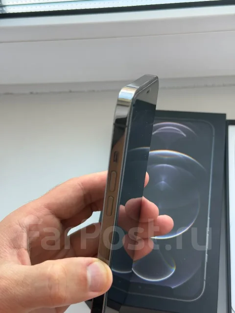 Apple iPhone 12 Pro Max. �/�, 256 ��, ������, 3G, 4G LTE, eSIM, ������� �������, ������������ ������� ����