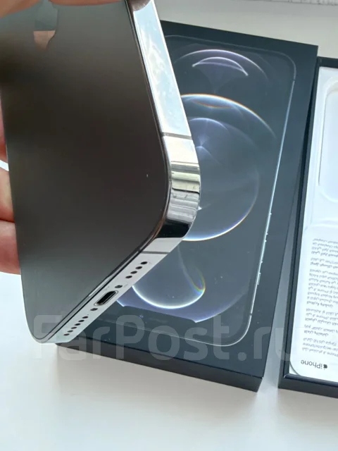 Apple iPhone 12 Pro Max. �/�, 256 ��, ������, 3G, 4G LTE, eSIM, ������� �������, ������������ ������� ����