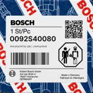 ����������� ���, ��������� Bosch 0092S40080 0092S40080 ����