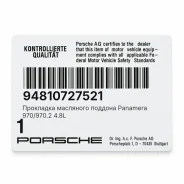 ��������� ��������� ������� Panamera 970/970.2 4.8L Porsche 94810727521 94810727521 ����