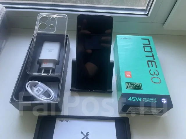 Infinix Note 30. �/�, 256 ��, ������, 3G, 4G LTE, Dual-SIM ����