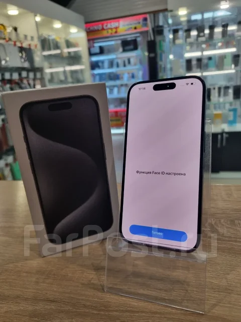 Apple iPhone 15 Pro. �/�, 256 ��, ������, 3G, 4G LTE, NFC, eSIM, ������� �������, ������������ ������� ����