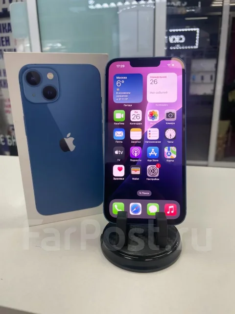 Apple iPhone 13. �/�, 128 ��, �����, 3G, 4G LTE, 5G, NFC, eSIM, ������� �������, ������������ ������� ����