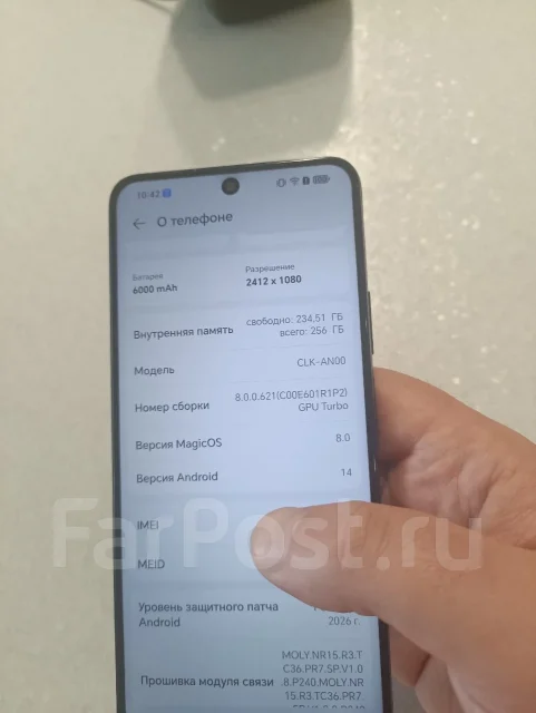 Honor X7b. �/�, 256 ��, ������, 3G, 4G LTE, Dual-SIM, NFC, ������� ������� ����