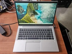 HP EliteBook 845 G7. 14", 2,1����, ��� 8 ��, ���� 256���, WiFi: 1, Bluetooth: 1, ����������� �� 3��. ����