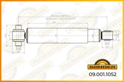 ����������� Mercedes �. � A0053261100 ������ (0/0) (443-722; d20x50/d20x105) Sonder 09.001.1052 090011052 ����