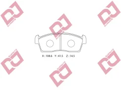 ������� ��������� �������� ��������/AN-610K; �PF-9426; �D9027; �GDB7128/Djparts-BP1847 BP1847 ����