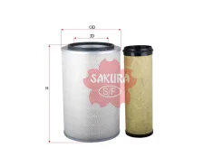 ������ ��������� MAN 81.08304-0038+81.08405-0011 H-473/460 D-302 ID-191 d-11 ������ Sakura-A-6804-S �-� 2�� A6804S ����