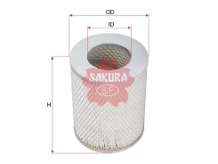 ������ ��������� Toyota Land Cruiser 2,4 84-96 17801-31050 H-197 D-155 ID-86 d-14 ������ Sakura-A-1116/A-1141 A1116A1141 ����