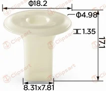 ������ ������� ��� ������� ��� ����� Toyota 90189-06005 � ���������� 4,8MM 8.3X8.7MM �������: PL-6533 9018906005 ����