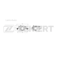 ��������� ������� �������� ������ Hyundai Getz 03- Accent II 99- BS8412 ����