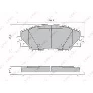 ������� ��������� �������� LYNXauto ��������, �������� �� ��� (4 ��), ���. BD-7572 BD7572 ����