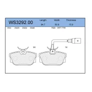 ������� ��������� �������� Jeenice, ������, �������� �� ��� (4 ��), ���. WS3292.00 WS329200 ����
