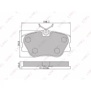 ������� ��������� �������� LYNXauto ��������, �������� �� ��� (4 ��), ���. BD-5301 BD5301 ����