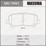 ������� ��������� �������� Masuma, ������, �������� �� ��� (4 ��), ���. MS-1940 MS1940 ����