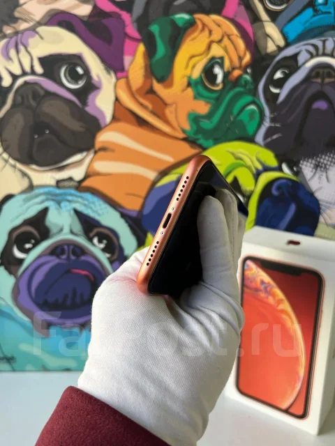 Apple iPhone Xr. �/�, 128 ��, �������, 4G LTE, 5G, NFC ����