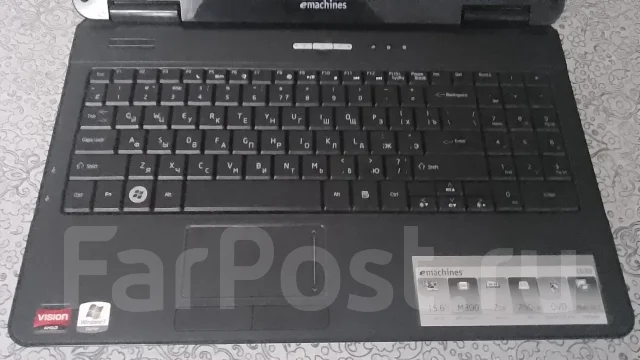 eMachines E630. 15.6", 2����, ��� 2048 ��, ���� 250���, WiFi: 1, ����������� �� 1��. ����