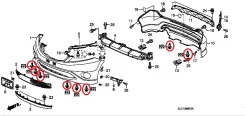 ������ Honda EDIX 2006-09 BE8 KJ1013 ����
