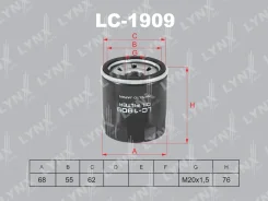 ������ �������� Hyundai i20 09-, KIA Picanto II (TA) 11-/Rio III (UB) 11- LYNXauto LC1909 LC1909 ����