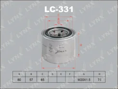 ������ �������� Mitsubishi RVR 4G93,4G64, Airtrek 4G63,4G63-T,4G64, Eterna 4G63,4G67, LYNXauto LC331 LC331 ����