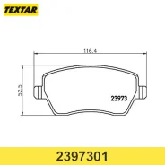������� ��������� �������� Dacia: Dokker /Logan, 1.4/1.5 dCi/1.5 dCi 90/1.6/1.6 Bifuel/1.6 MPI 85, 07-21 Textar 2397301 2397301 ����