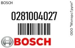������ ��������� Nissan X-Trail (T31) Bosch 0281004027 0281004027 ����