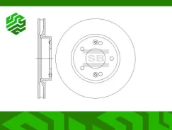 ���� ��������� Sangsin Brake SD1074 ��������, �����/������ SD1074 ����