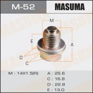 ���� ������������ Masuma M-52 � �������� Mitsubishi 14x1.5mm 21512-23000, �21512-23001, �94535699, �MD050316, �MD368072, �MN195853, �MU010645 Masuma M...