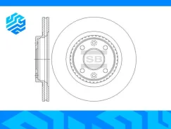 ���� ��������� Sangsin Brake SD3066 ��������, �����/������ SD3066 ����