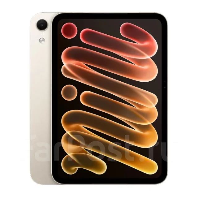 IPad mini OLED 512GB Wi-Fi+Cellular Starlight Nano Texture glass(2026). 8.4 ������, ������ 512 ��. ��� ����� �� ������������ ����