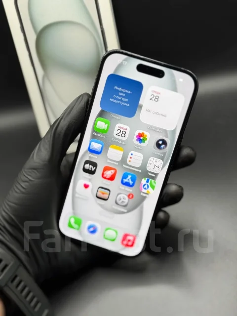 Apple iPhone 15. �/�, 128 ��, ������, 3G, 4G LTE, 5G, ����������, NFC, ������� �������, ������������ ������� ����