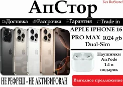 Apple iPhone 16 Pro Max. �����, 1 ��, �������, 3G, 4G LTE, ����������, NFC ����