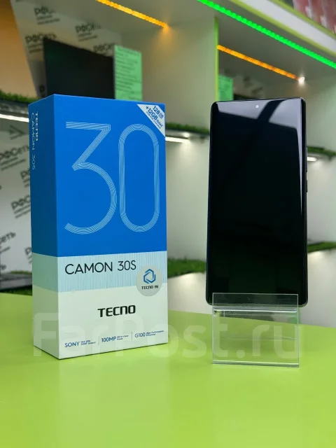 Tecno Camon 30S. �����, 128 ��, ������, 4G LTE, Dual-SIM ����