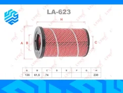 ������ ��������� Lynxauto LA623 LA623 ����